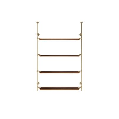 Single Bay Ceiling to Wall Mount Shelving