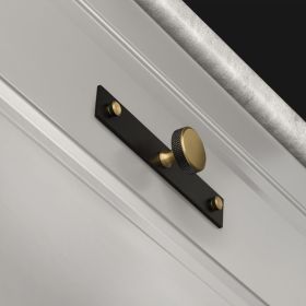 Harlequin Knob with Backplate
